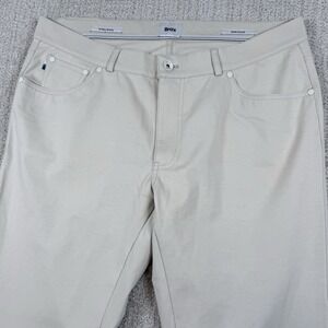 Brax Men's 36x34 (Actual 36x31) Hi Flex Jersey Chuck Modern Fit Beige Pants